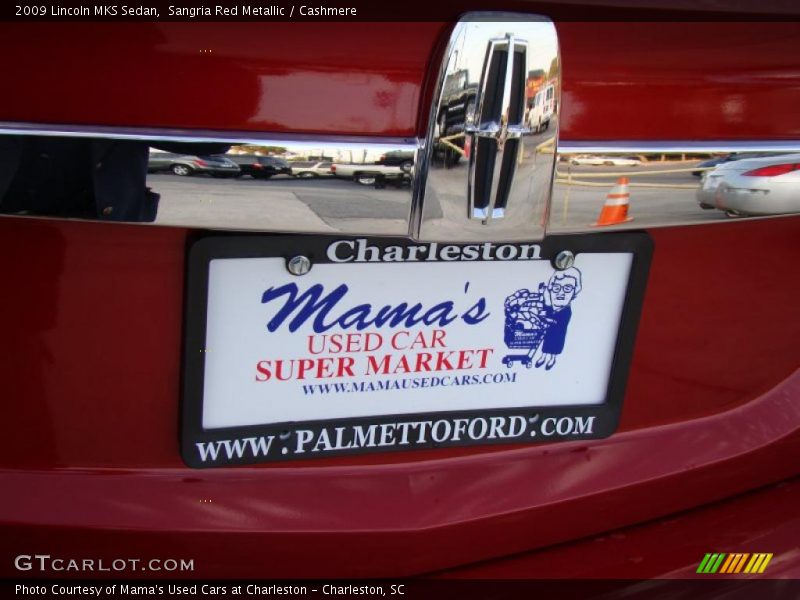 Sangria Red Metallic / Cashmere 2009 Lincoln MKS Sedan