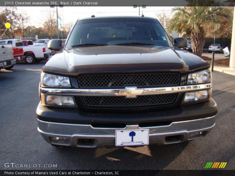 Black / Dark Charcoal 2003 Chevrolet Avalanche Z66