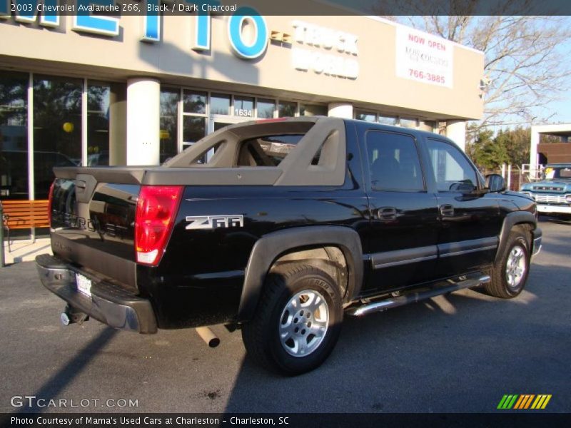 Black / Dark Charcoal 2003 Chevrolet Avalanche Z66