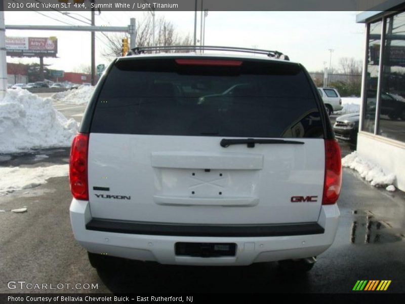 Summit White / Light Titanium 2010 GMC Yukon SLT 4x4