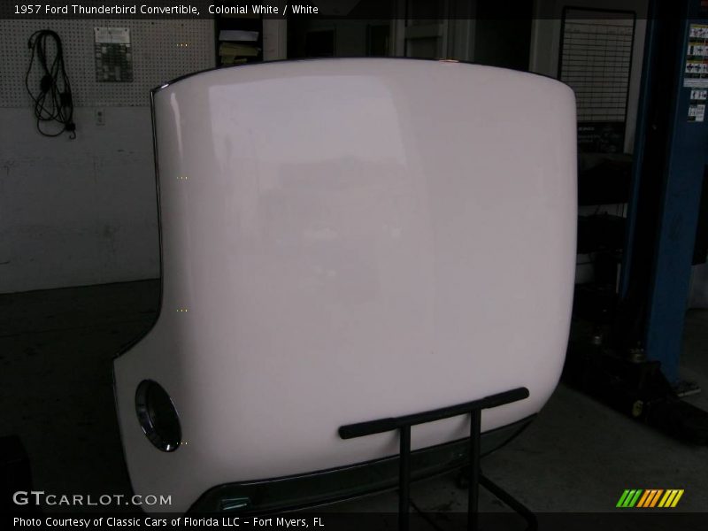 Colonial White / White 1957 Ford Thunderbird Convertible