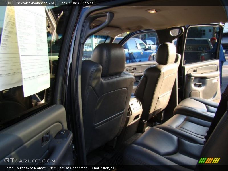 Black / Dark Charcoal 2003 Chevrolet Avalanche Z66