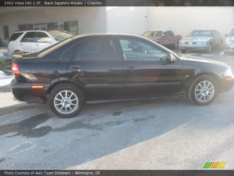 Black Sapphire Metallic / Graphite 2002 Volvo S40 1.9T
