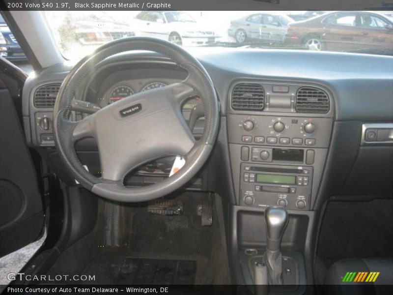 Black Sapphire Metallic / Graphite 2002 Volvo S40 1.9T
