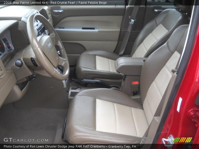  2008 Patriot Limited 4x4 Pastel Pebble Beige Interior