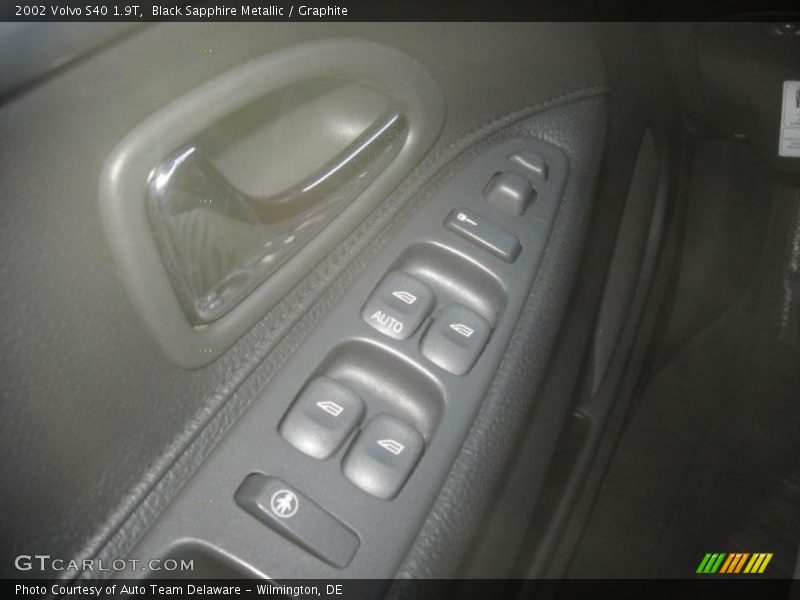 Black Sapphire Metallic / Graphite 2002 Volvo S40 1.9T
