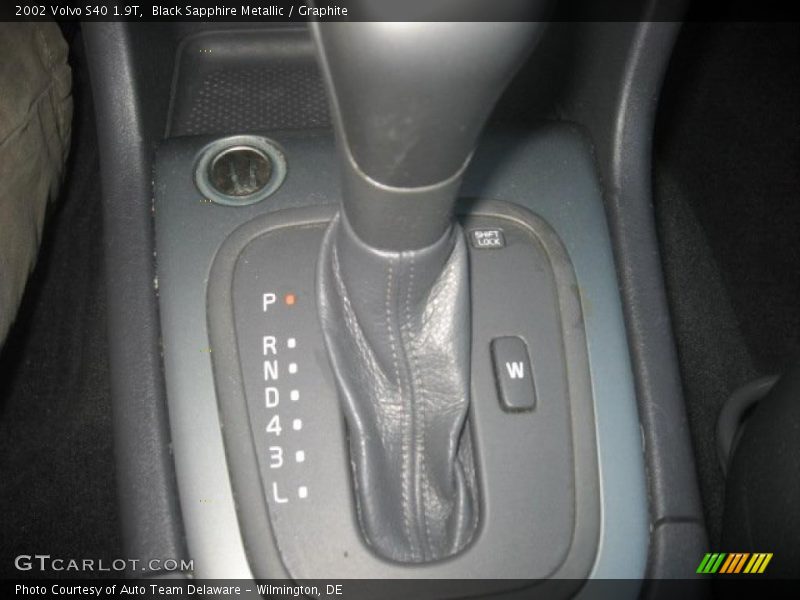 Black Sapphire Metallic / Graphite 2002 Volvo S40 1.9T