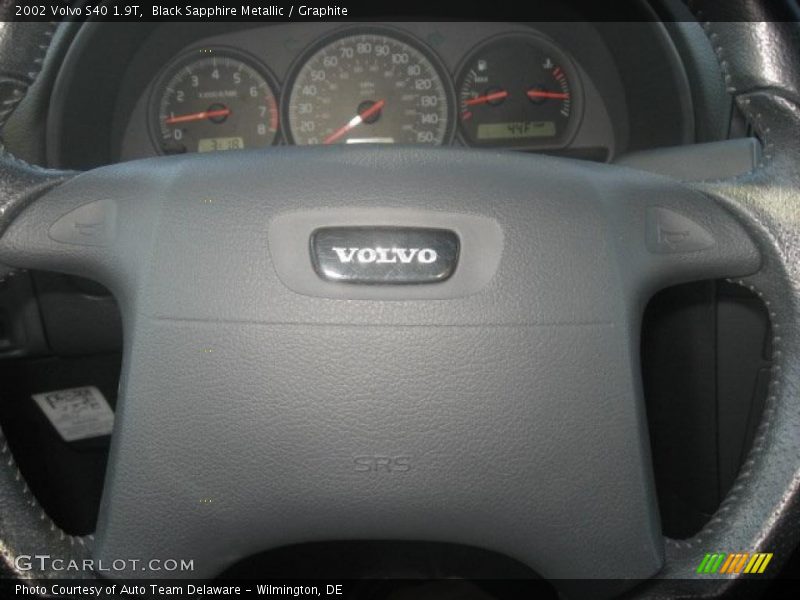 Black Sapphire Metallic / Graphite 2002 Volvo S40 1.9T