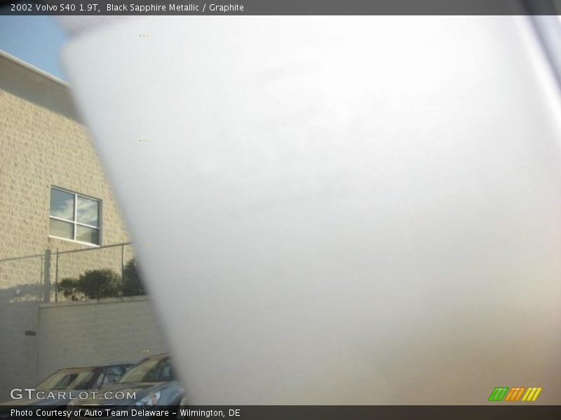 Black Sapphire Metallic / Graphite 2002 Volvo S40 1.9T