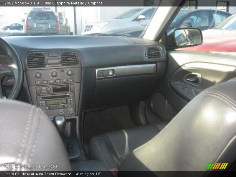Black Sapphire Metallic / Graphite 2002 Volvo S40 1.9T