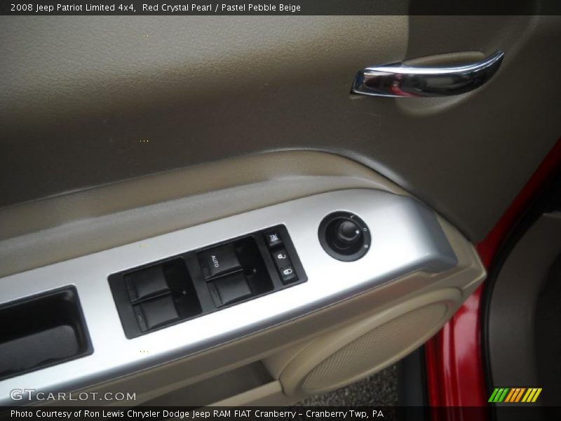 Red Crystal Pearl / Pastel Pebble Beige 2008 Jeep Patriot Limited 4x4