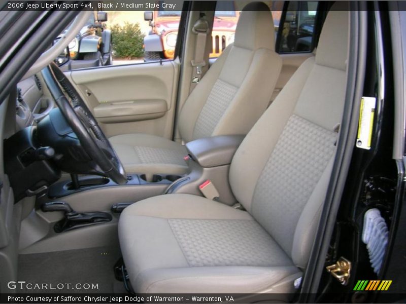Black / Medium Slate Gray 2006 Jeep Liberty Sport 4x4