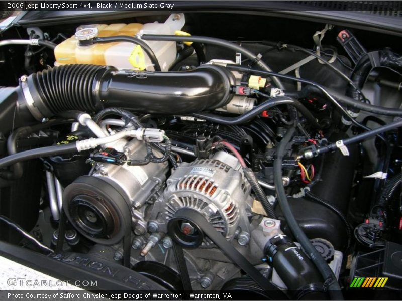 Black / Medium Slate Gray 2006 Jeep Liberty Sport 4x4