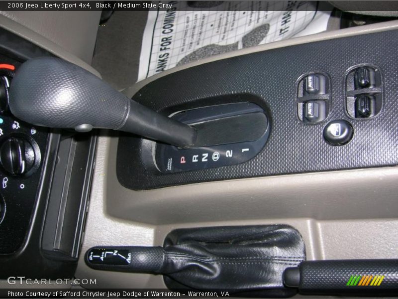 Black / Medium Slate Gray 2006 Jeep Liberty Sport 4x4