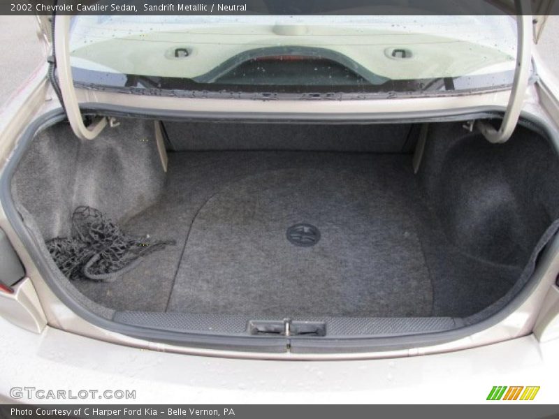 Sandrift Metallic / Neutral 2002 Chevrolet Cavalier Sedan