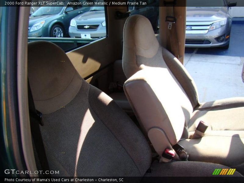 Amazon Green Metallic / Medium Prairie Tan 2000 Ford Ranger XLT SuperCab