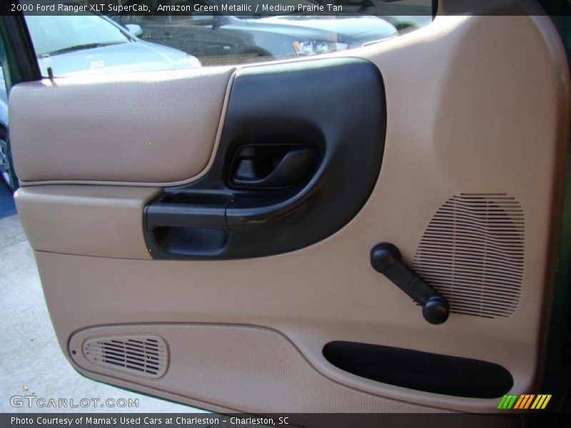 Amazon Green Metallic / Medium Prairie Tan 2000 Ford Ranger XLT SuperCab