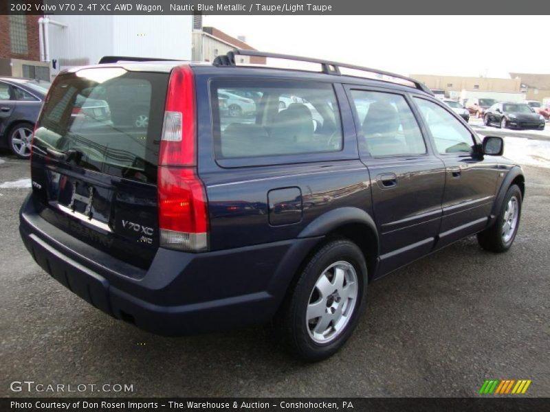 Nautic Blue Metallic / Taupe/Light Taupe 2002 Volvo V70 2.4T XC AWD Wagon