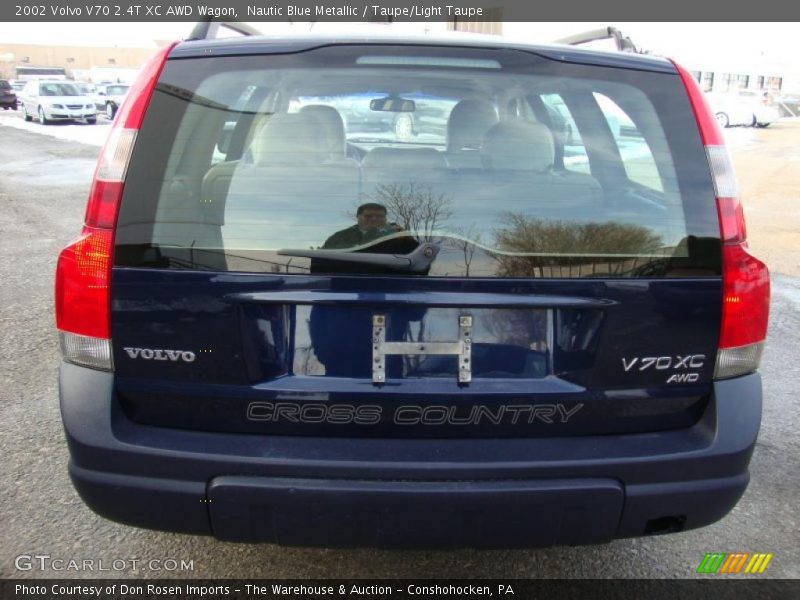 Nautic Blue Metallic / Taupe/Light Taupe 2002 Volvo V70 2.4T XC AWD Wagon