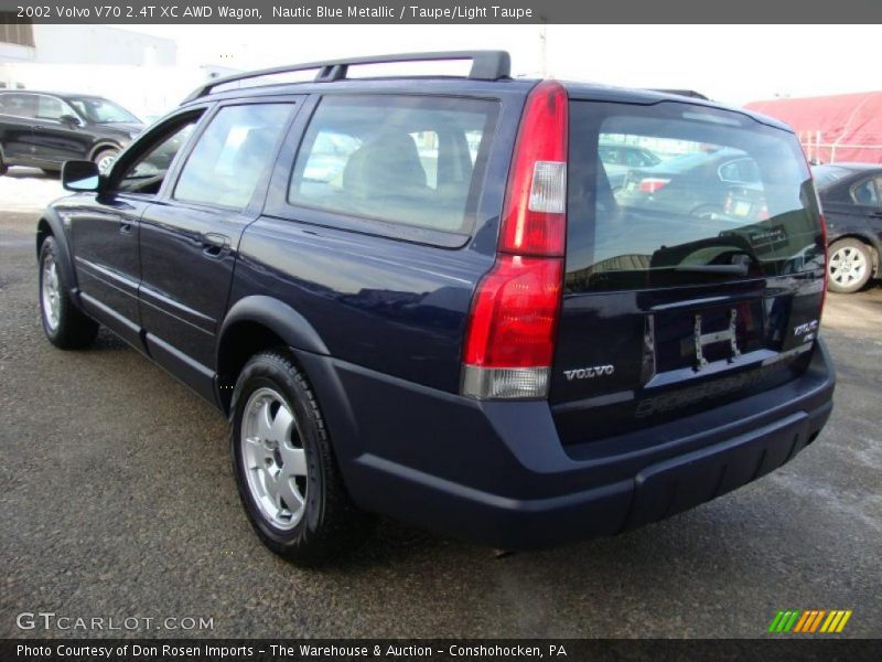 Nautic Blue Metallic / Taupe/Light Taupe 2002 Volvo V70 2.4T XC AWD Wagon