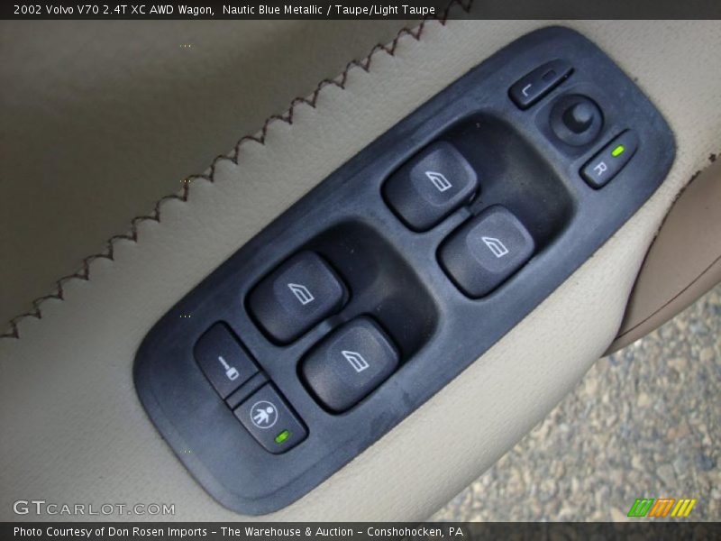 Nautic Blue Metallic / Taupe/Light Taupe 2002 Volvo V70 2.4T XC AWD Wagon