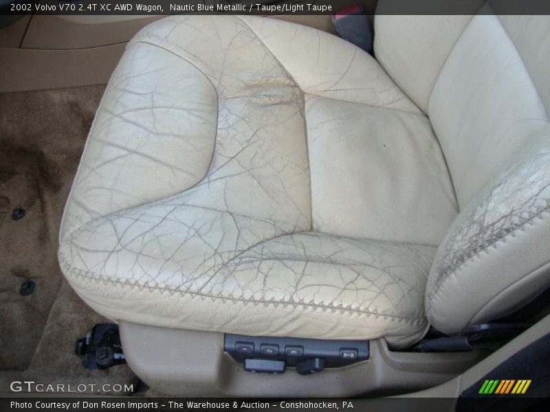 Nautic Blue Metallic / Taupe/Light Taupe 2002 Volvo V70 2.4T XC AWD Wagon