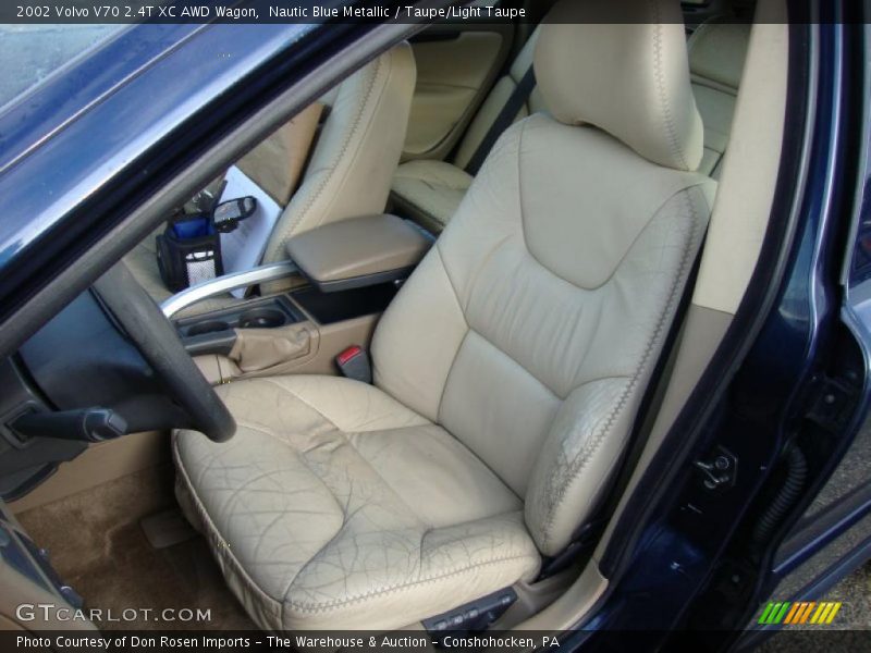 Nautic Blue Metallic / Taupe/Light Taupe 2002 Volvo V70 2.4T XC AWD Wagon