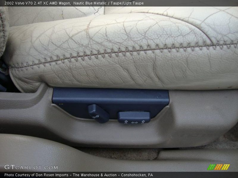 Nautic Blue Metallic / Taupe/Light Taupe 2002 Volvo V70 2.4T XC AWD Wagon