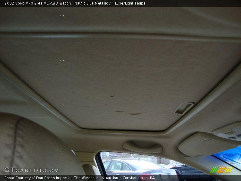 Nautic Blue Metallic / Taupe/Light Taupe 2002 Volvo V70 2.4T XC AWD Wagon