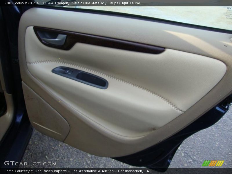 Nautic Blue Metallic / Taupe/Light Taupe 2002 Volvo V70 2.4T XC AWD Wagon