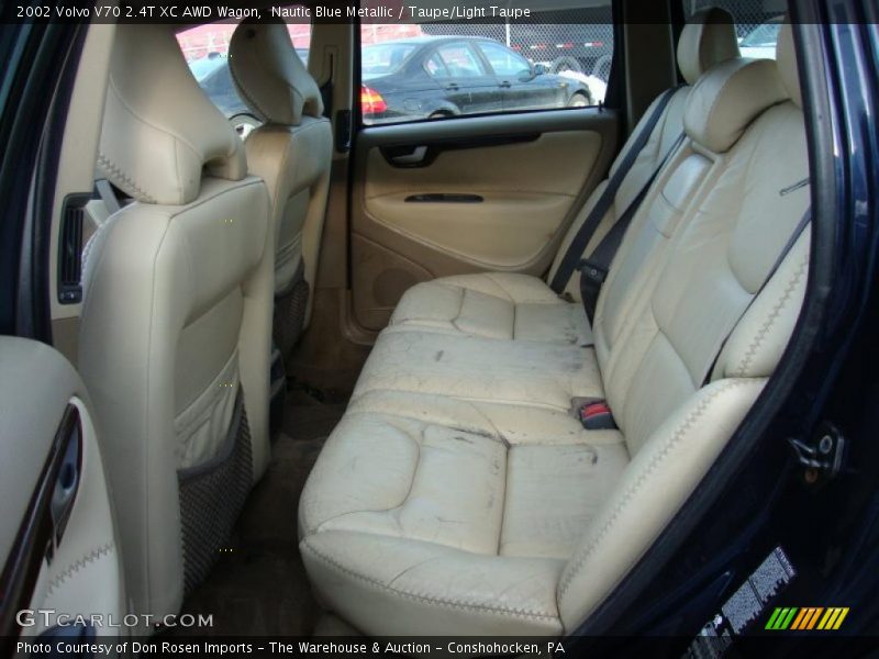 Nautic Blue Metallic / Taupe/Light Taupe 2002 Volvo V70 2.4T XC AWD Wagon