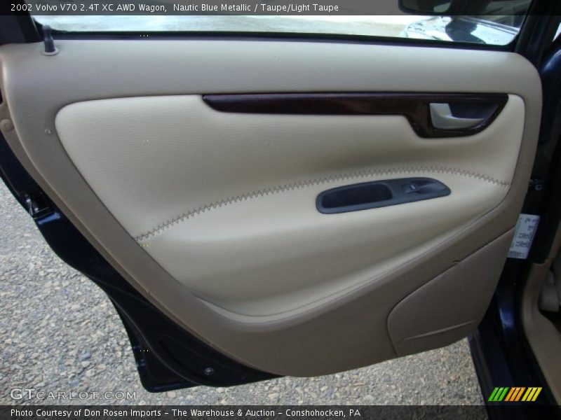 Nautic Blue Metallic / Taupe/Light Taupe 2002 Volvo V70 2.4T XC AWD Wagon