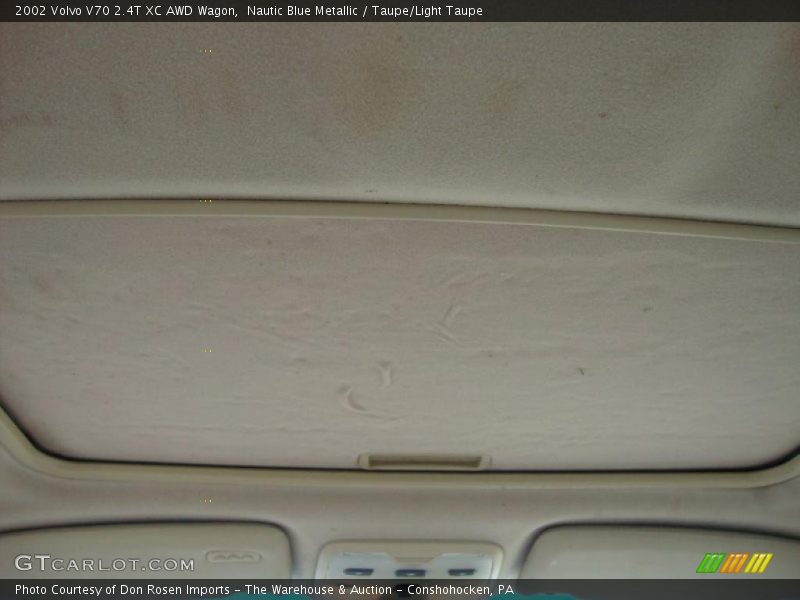 Nautic Blue Metallic / Taupe/Light Taupe 2002 Volvo V70 2.4T XC AWD Wagon