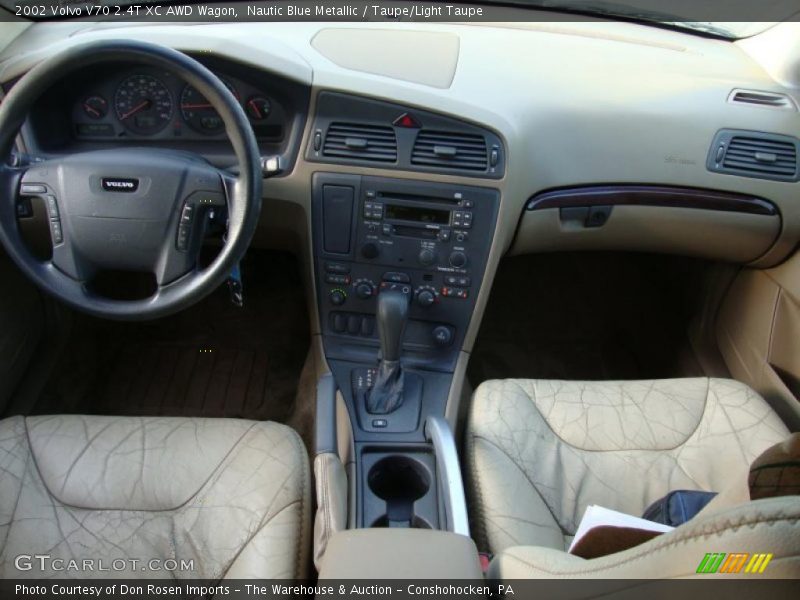 Nautic Blue Metallic / Taupe/Light Taupe 2002 Volvo V70 2.4T XC AWD Wagon