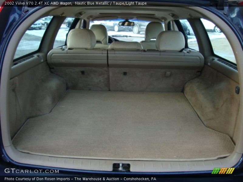 Nautic Blue Metallic / Taupe/Light Taupe 2002 Volvo V70 2.4T XC AWD Wagon