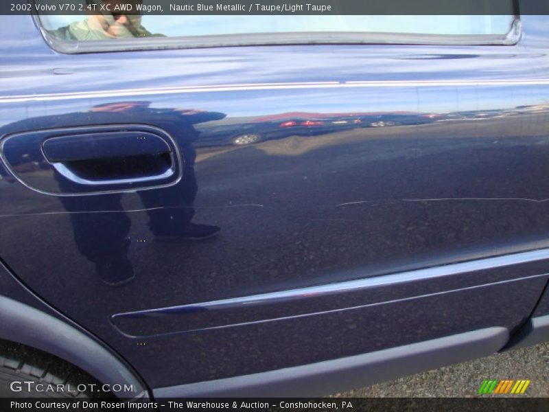 Nautic Blue Metallic / Taupe/Light Taupe 2002 Volvo V70 2.4T XC AWD Wagon