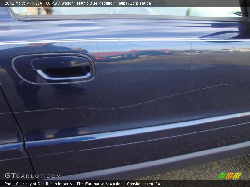 Nautic Blue Metallic / Taupe/Light Taupe 2002 Volvo V70 2.4T XC AWD Wagon