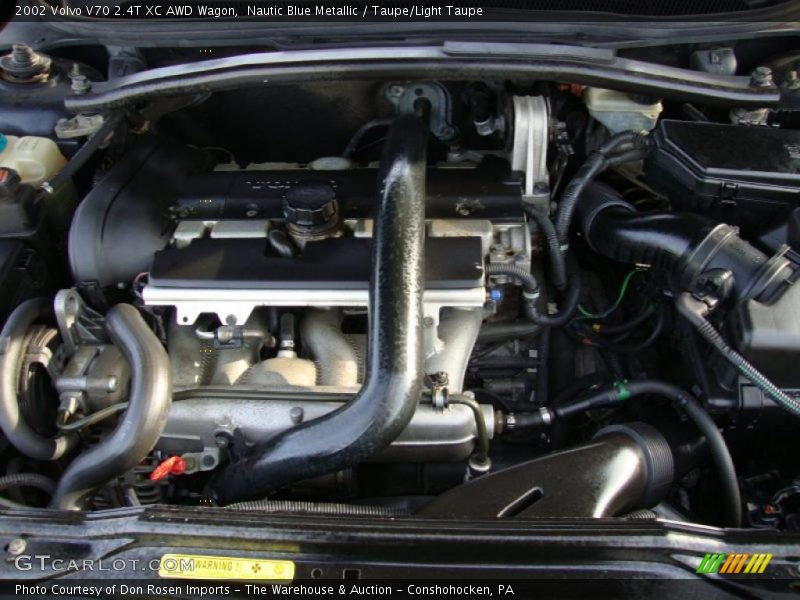 Nautic Blue Metallic / Taupe/Light Taupe 2002 Volvo V70 2.4T XC AWD Wagon