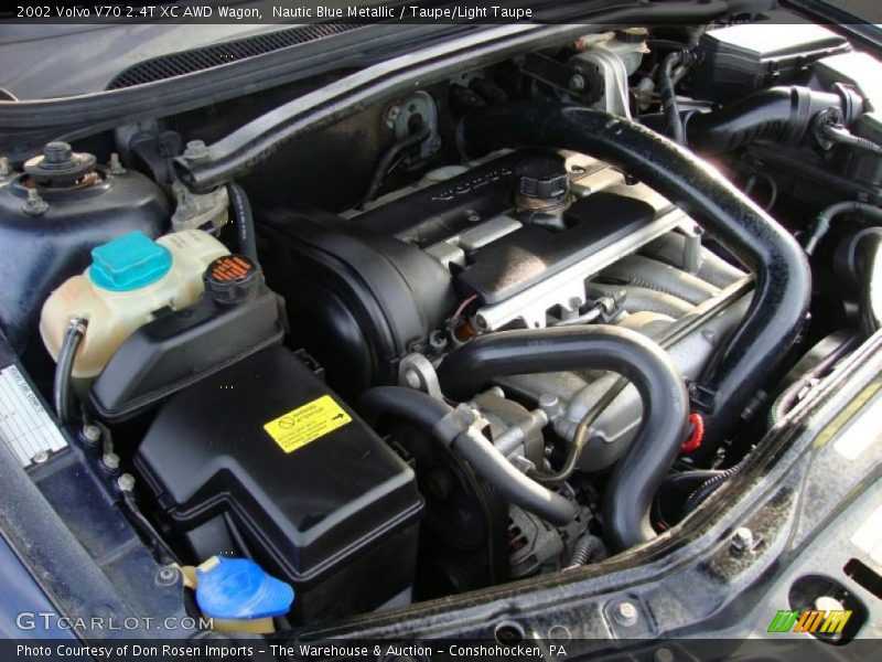 Nautic Blue Metallic / Taupe/Light Taupe 2002 Volvo V70 2.4T XC AWD Wagon