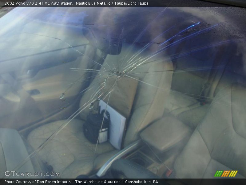 Nautic Blue Metallic / Taupe/Light Taupe 2002 Volvo V70 2.4T XC AWD Wagon