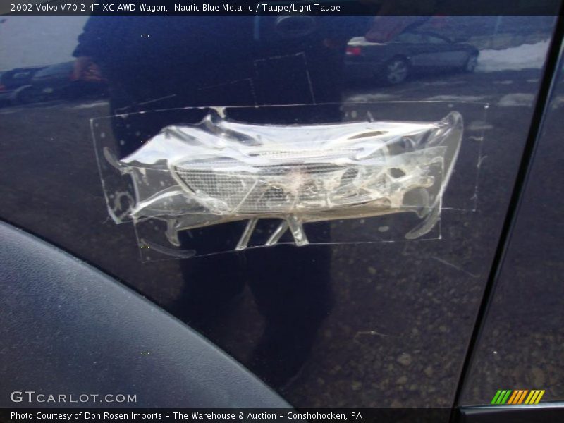 Nautic Blue Metallic / Taupe/Light Taupe 2002 Volvo V70 2.4T XC AWD Wagon