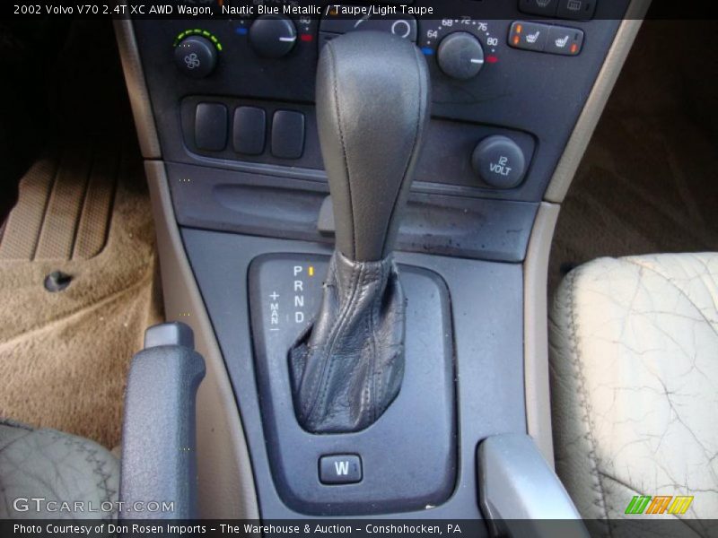 Nautic Blue Metallic / Taupe/Light Taupe 2002 Volvo V70 2.4T XC AWD Wagon