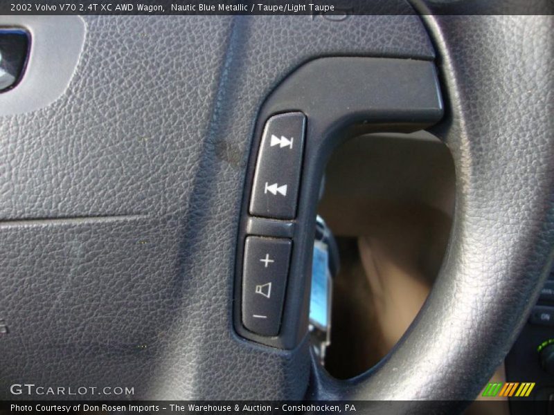 Nautic Blue Metallic / Taupe/Light Taupe 2002 Volvo V70 2.4T XC AWD Wagon
