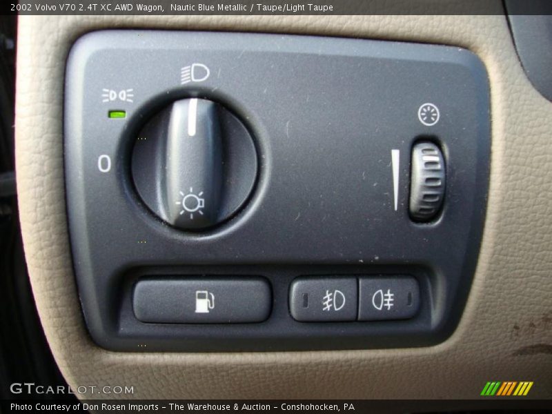 Nautic Blue Metallic / Taupe/Light Taupe 2002 Volvo V70 2.4T XC AWD Wagon