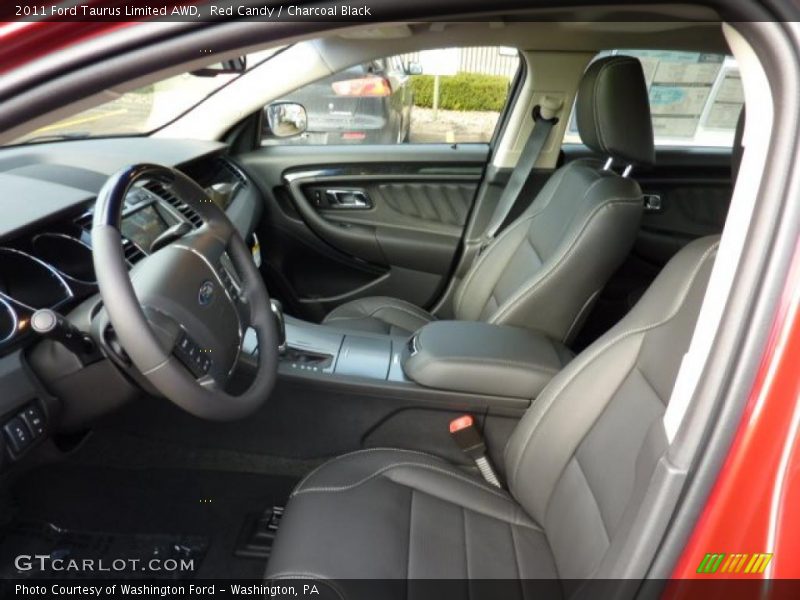  2011 Taurus Limited AWD Charcoal Black Interior