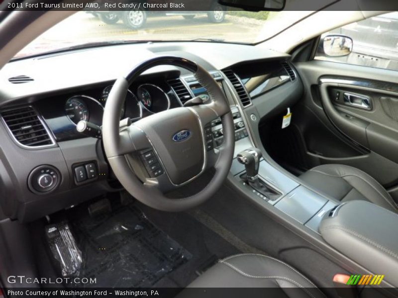 Charcoal Black Interior - 2011 Taurus Limited AWD 