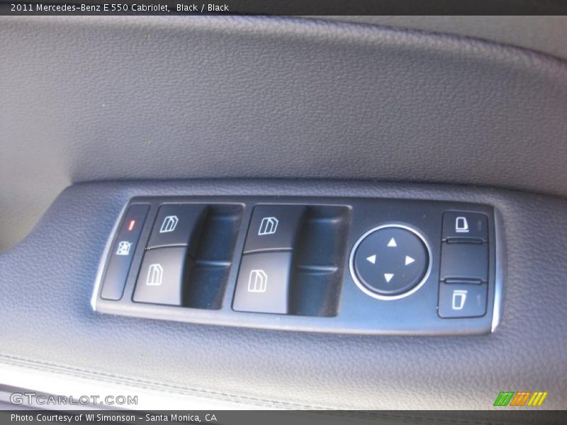 Black / Black 2011 Mercedes-Benz E 550 Cabriolet