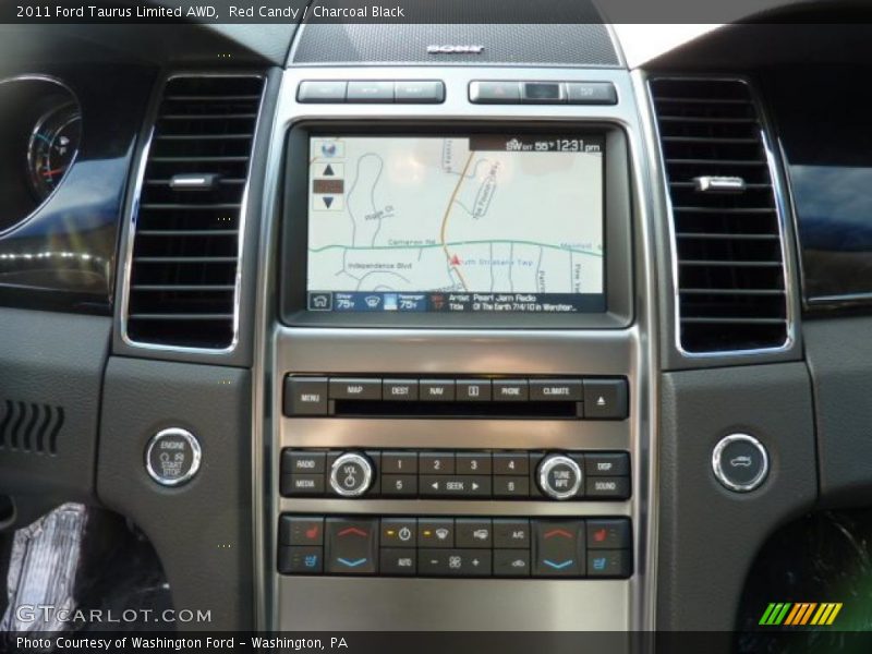 Navigation of 2011 Taurus Limited AWD