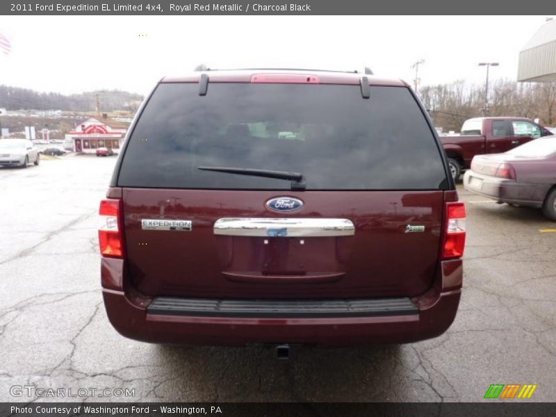Royal Red Metallic / Charcoal Black 2011 Ford Expedition EL Limited 4x4