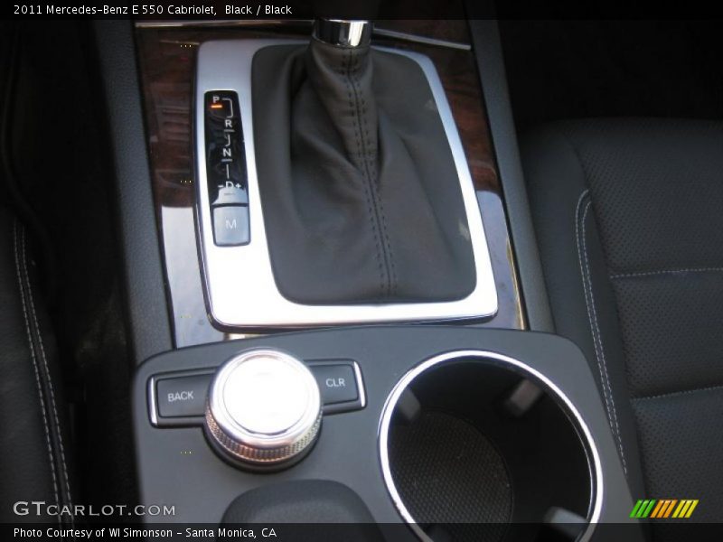 Black / Black 2011 Mercedes-Benz E 550 Cabriolet